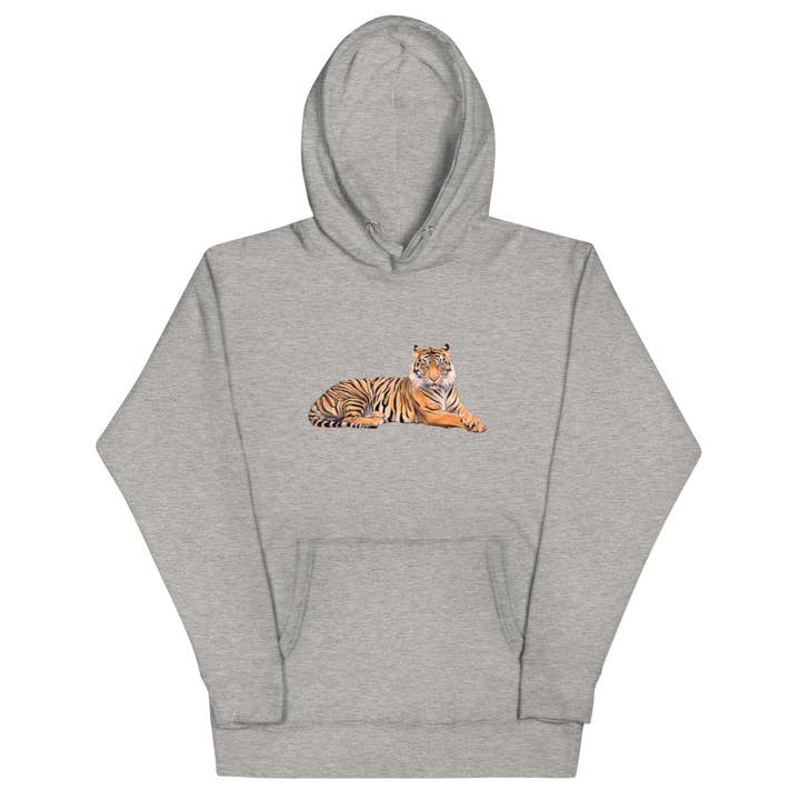 Tigress Hoodie for wholesale by Sara Lutz Art