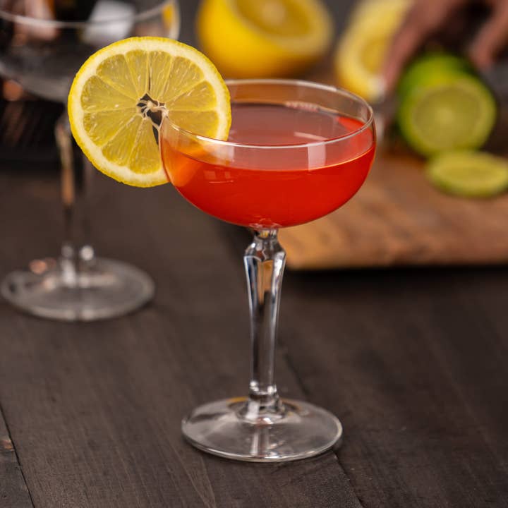 Libbey - Wholesale Cocktail/Liquor Glass - Libbey Capone Speakeasy Coupe Cocktail Glasses, 8.6 ounce, Set of 43