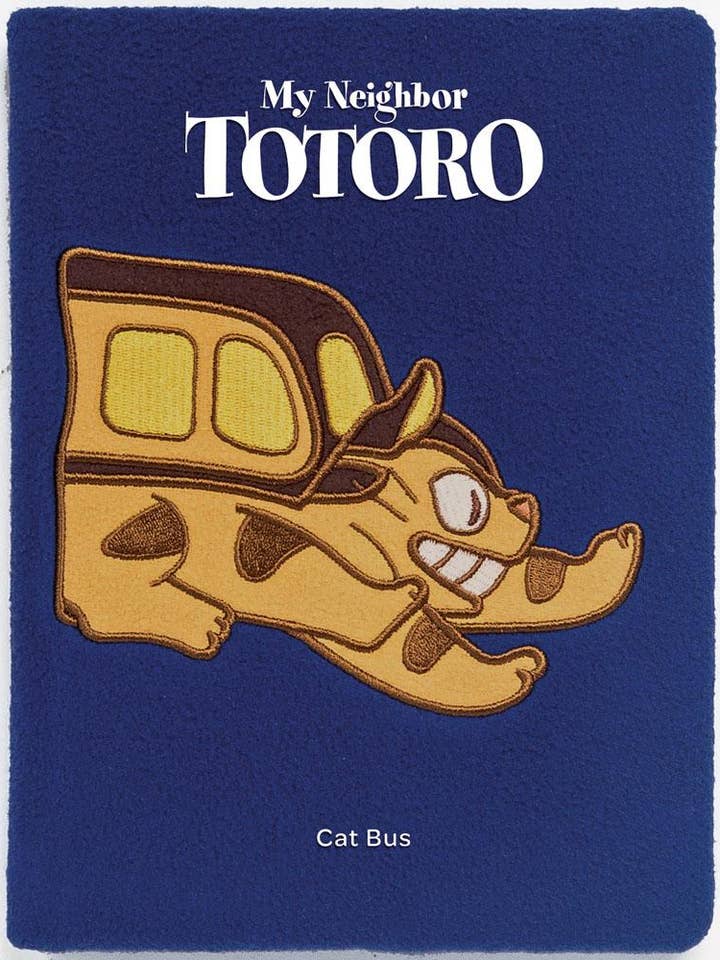 Studio Ghibli My Neighbor Totoro: Cat Bus Plush Journal for wholesale by Chronicle Books