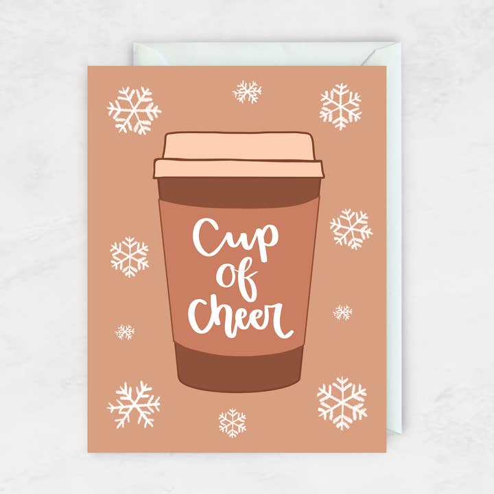 Cup Of Cheer (Neutres) pour la vente par E Calligraphy Cafe
