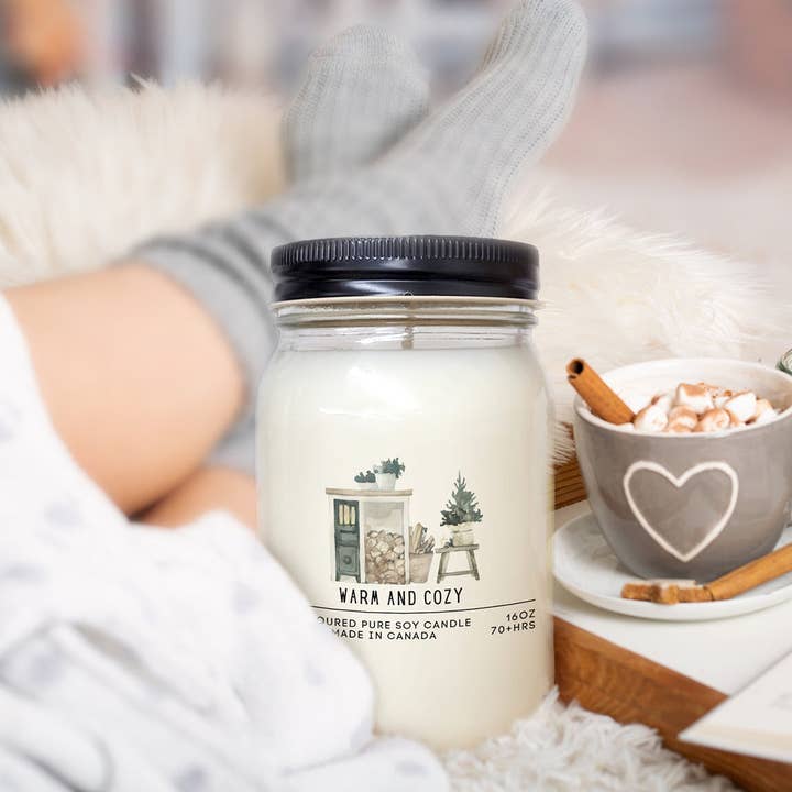 Chaud & Confortable pour la vente par Serendipity Soy Candles