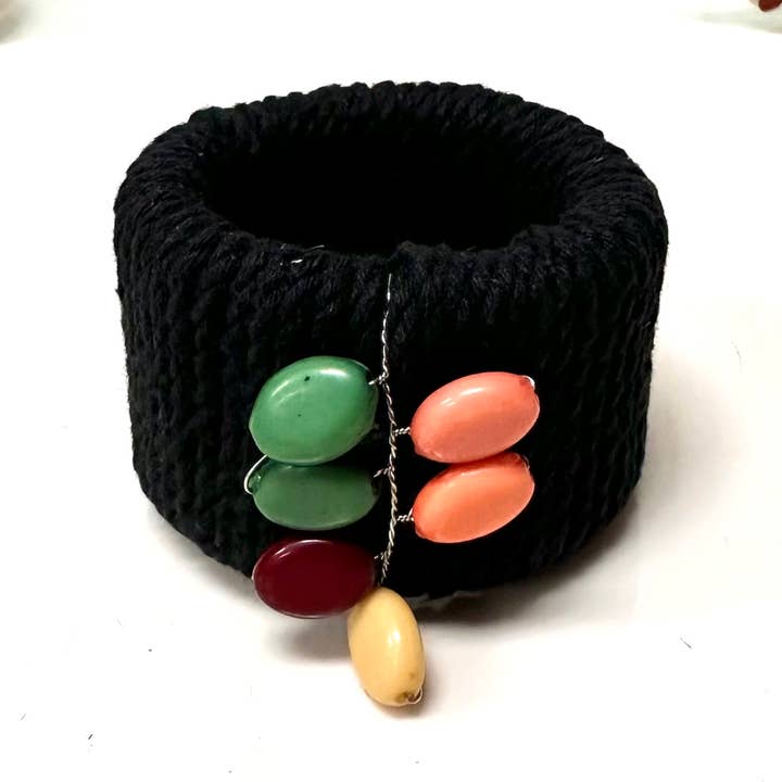 Beaded Jute Napkin Ring and other Purchase Wholesale black napkin rings. Free Returns & Net 60 Terms on Faire trending on Faire.