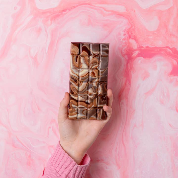 Cocoa Loco - Vente Barre chocolatée - Tablette de chocolat marbrée — 100g3