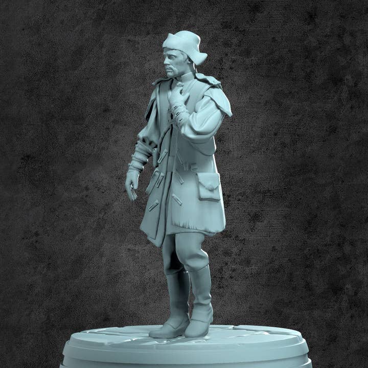 Chuck (Gewone Man) Miniatuur voor Tafelblad RPG's voor wholesale door Kraken Dice