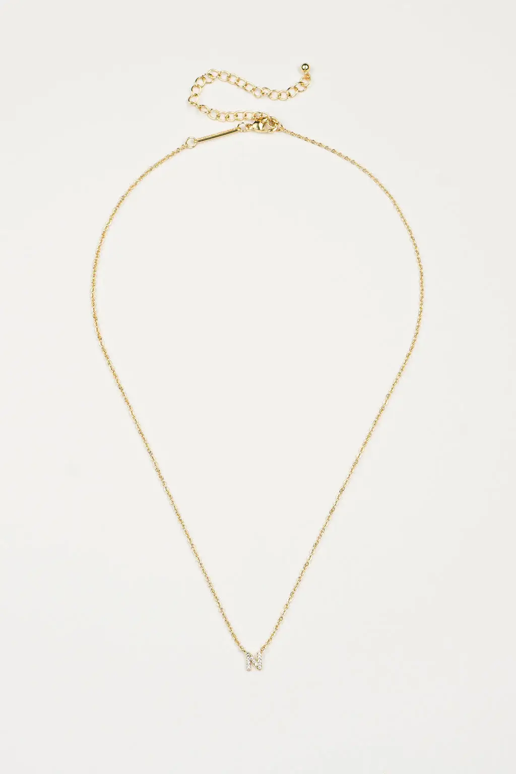 Brenda Grands Jewelry - Wholesale Jewelry Set - 18K Gold Dainty Shiny Initial Necklace - Set of 1629