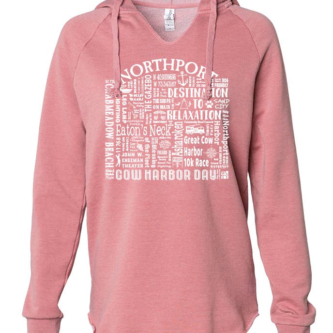 Elements of Home Custom Ladies Sweat Northport Destination for wholesale by The Buffalo Works