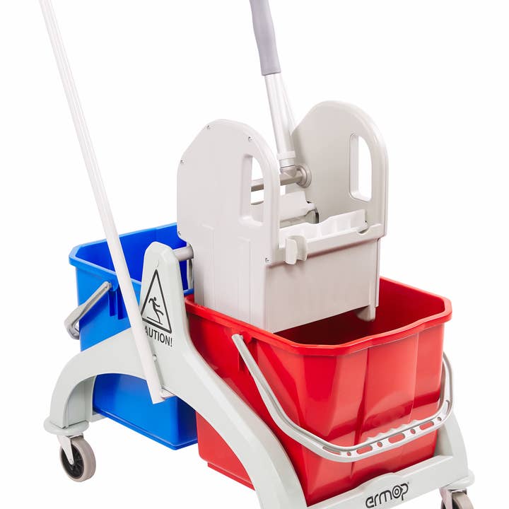 DOUBLE BUCKET TROLLEY PLASTIC 18 LT por atacado de ERtuMOP