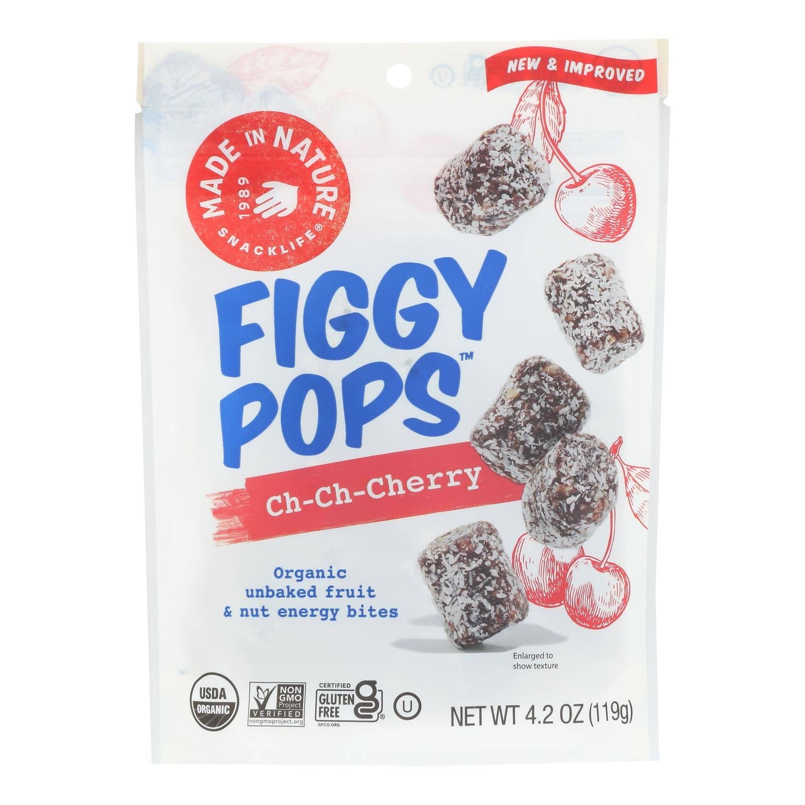 Everyday Supply Co - Wholesale Snack Bar - Made In Nature Figgy Pops - Tart Cherry Fig - 6 Pack0