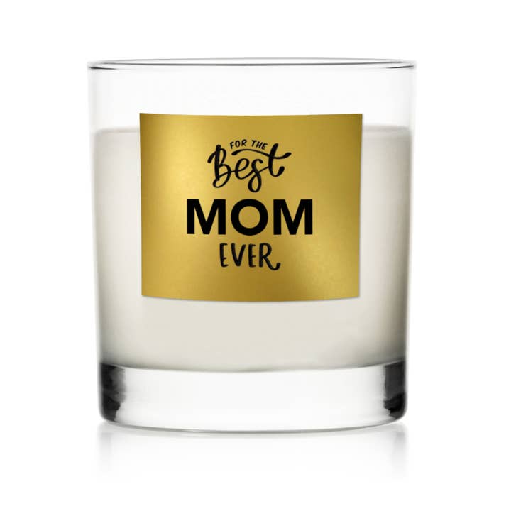 Daniella’s Candles - Vente Bougie en bocal - Bougies personnalisées avec étiquette, pots en verre transparent de 11 oz, lot de 123