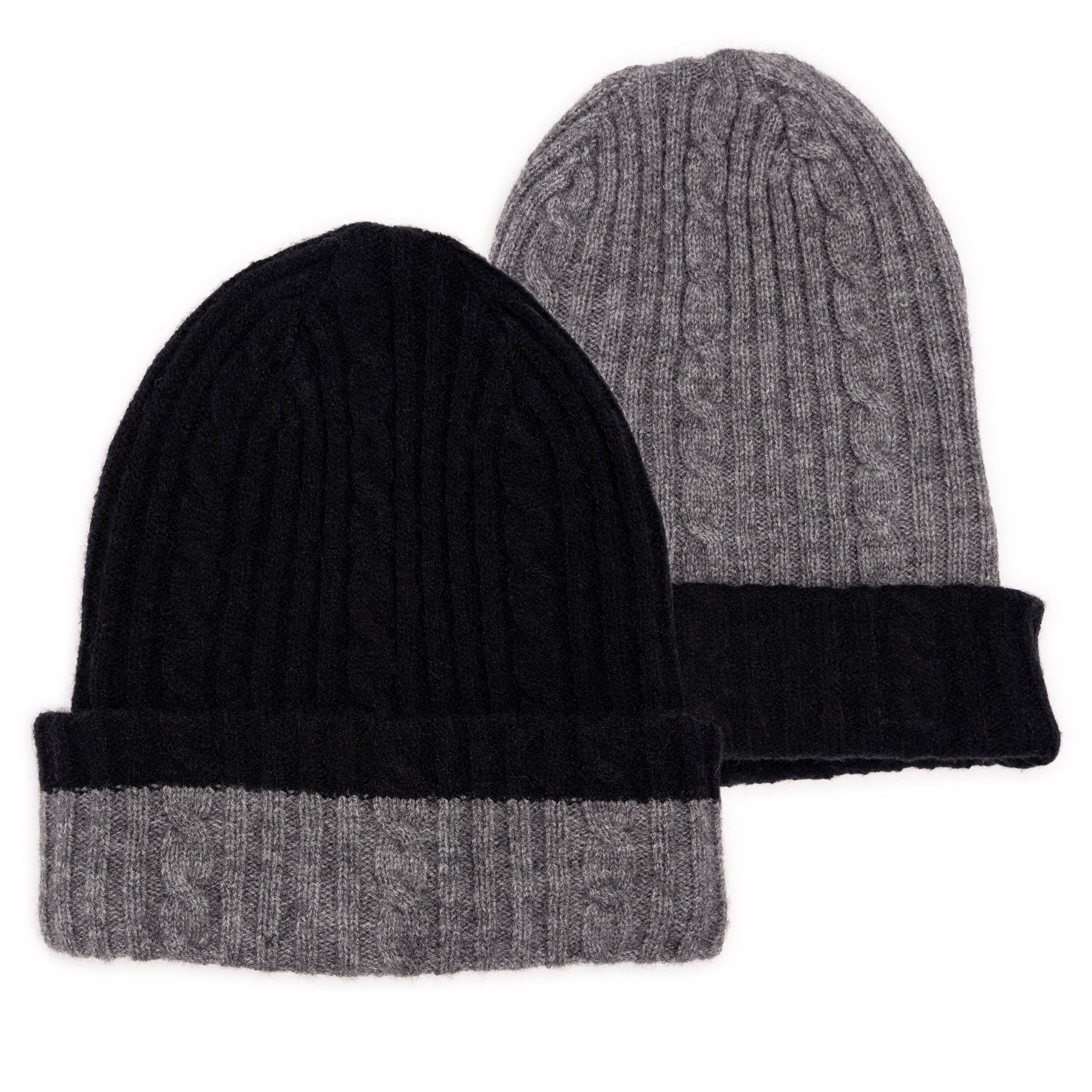 Muk Luks - Wholesale Beanie - Women's - MUK LUKS Women's Reversible Beanie2