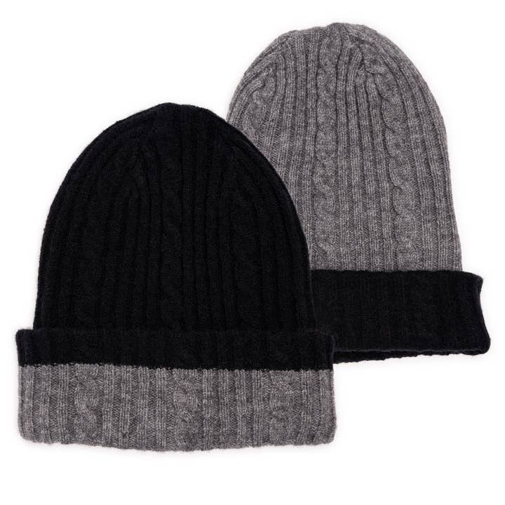 Muk Luks - Wholesale Beanie - Women's - MUK LUKS Women's Reversible Beanie2