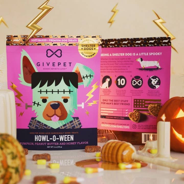 GivePet - Wholesale Pet Treats - Dog - GivePet Howl-O-Ween Halloween Dog Treats2