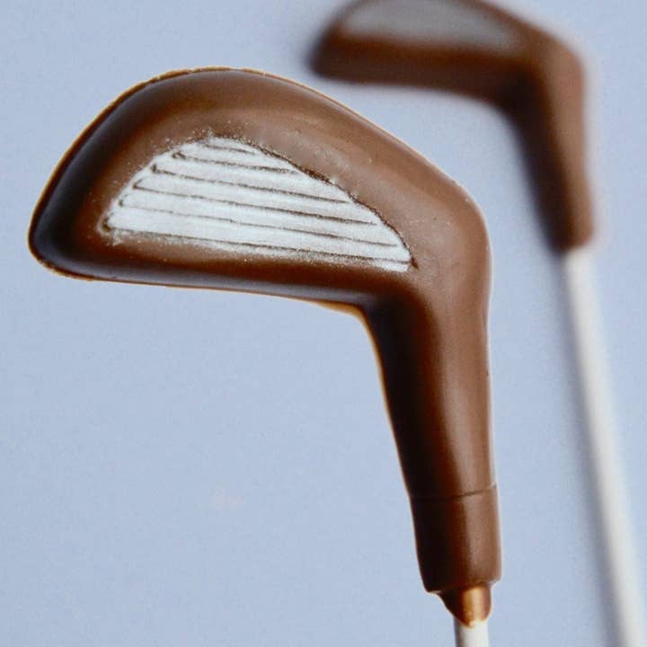 Chocolates Unlimited by Denise - Wholesale Lollipop - Chocolate Golf Club Lollipops