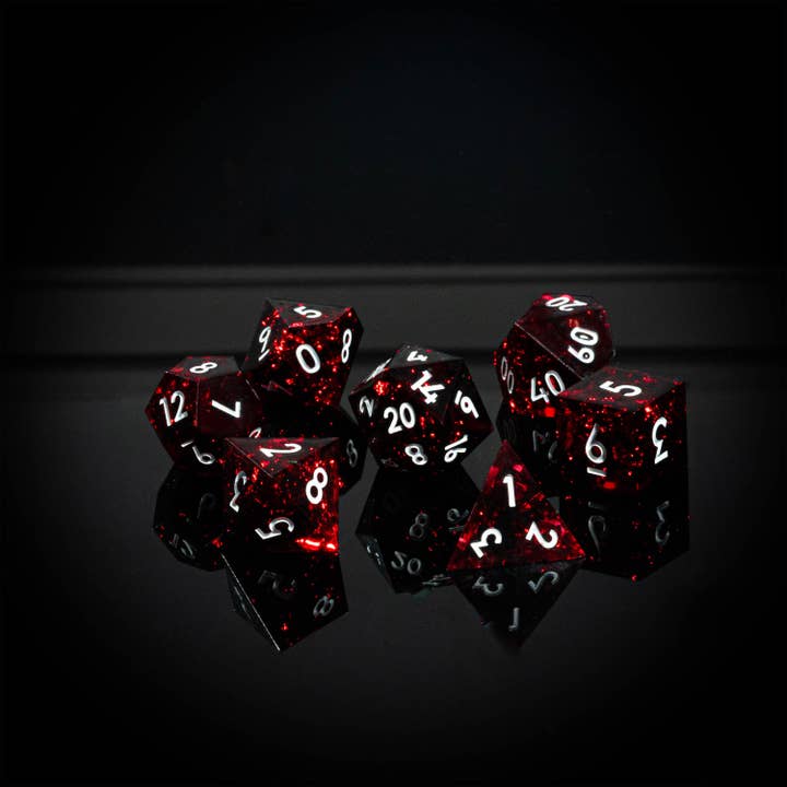 1985 Games - Wholesale Dice - VHS Dice - Ruby Red