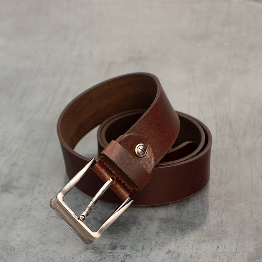 PRIMEHIDE – wholesale Belt – Men's – Men's Thick Oiled Leather Belt - BELT102