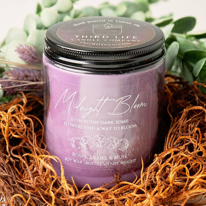 Midnatt Bloom för wholesale av Third Life Candle Company