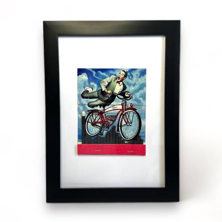 Peewee Herman incorniciato per la vendita all'ingrosso da parte di King Margot