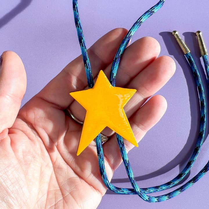 Velvet Outlaw - Wholesale Y-Neck/Lariat Necklace - Star Bolo Tie - Two Colors2