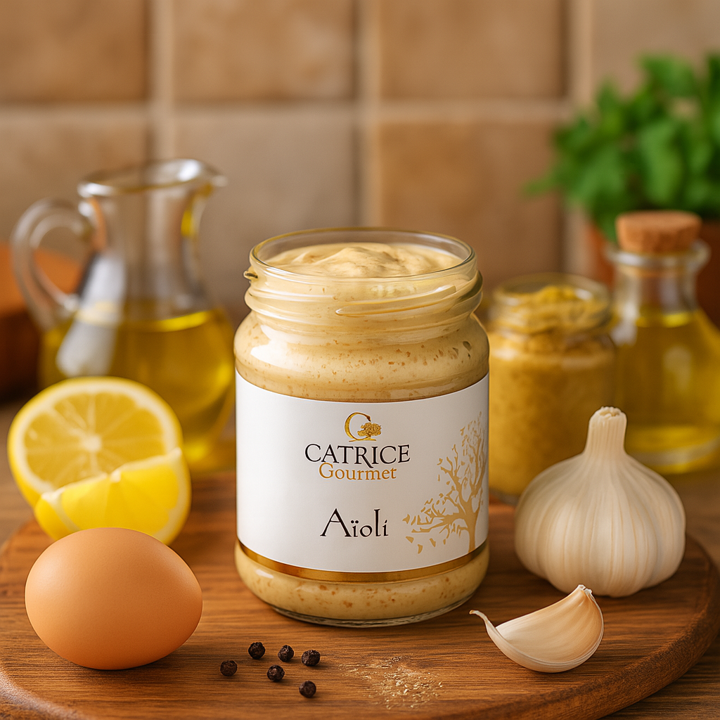 CATRICE GOURMET - Wholesale Dip - Provençal Recipe - Aioli 80g2