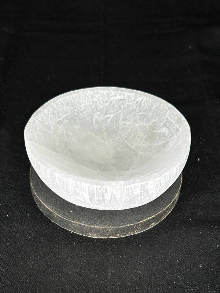 3inch Small Selenite Bowls for wholesale by Midnight,Moonlight & Magick