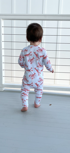 Sweet Bay Clothing - Wholesale Jumpsuit - Baby - Crawfish Zipper Onesie3
