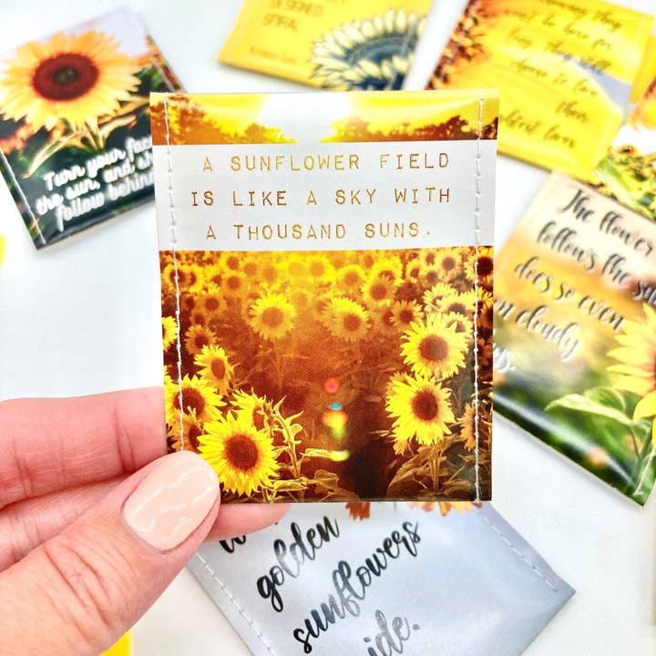 Victoria Mae Designs – wholesale Tea bags – Tea Gift Set for Sunflower Lovers4