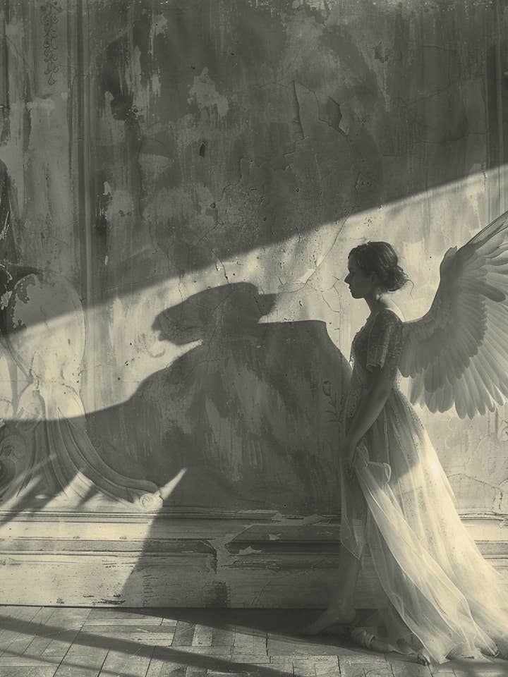 An Angel Walking Kunstdruck, 20,3 x 20,3 cm für den Großhandel von Mowbi