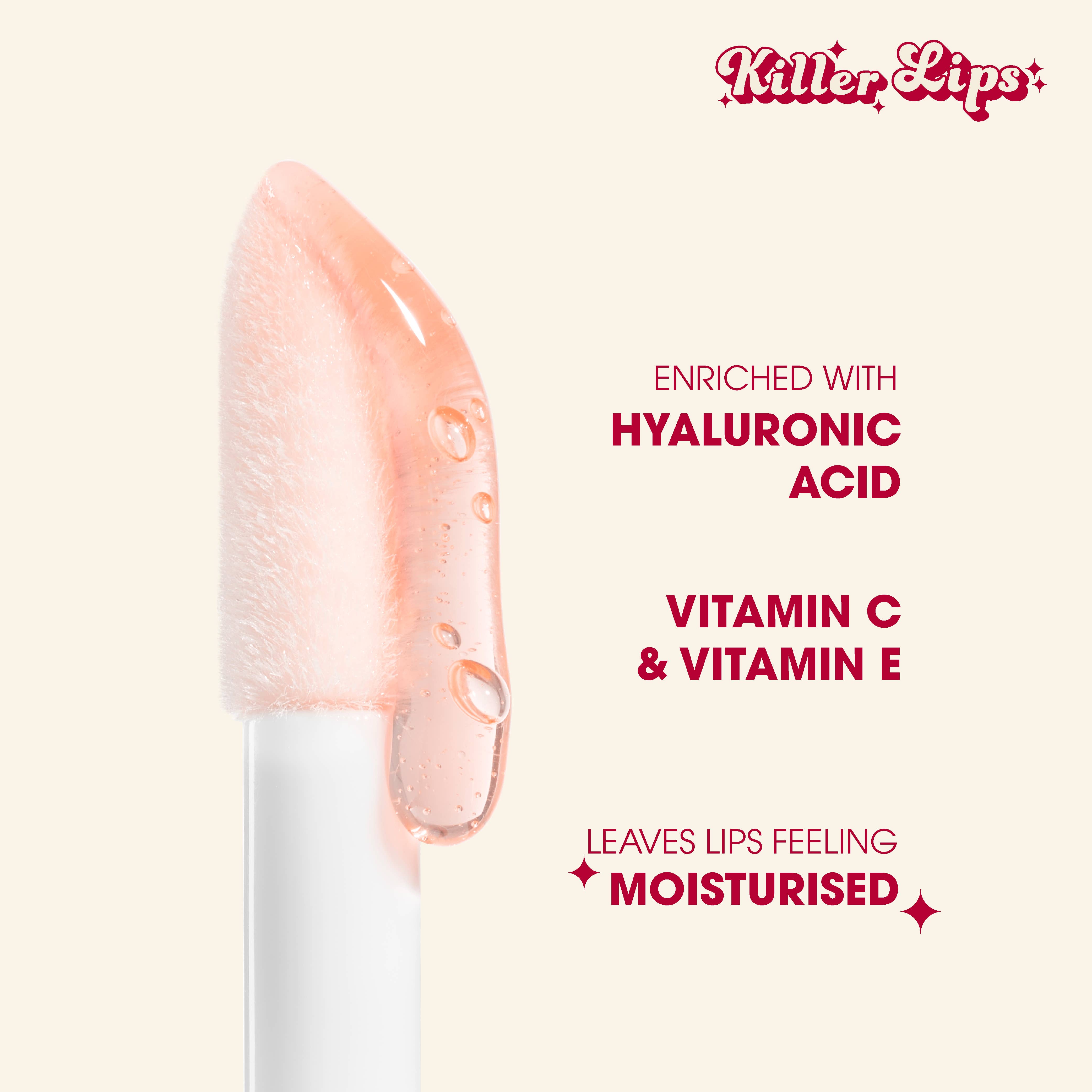 Soinvogue – wholesale Lip-gloss – Killer Lips Super Juicy Lip Oil - Peach 3.8ml3