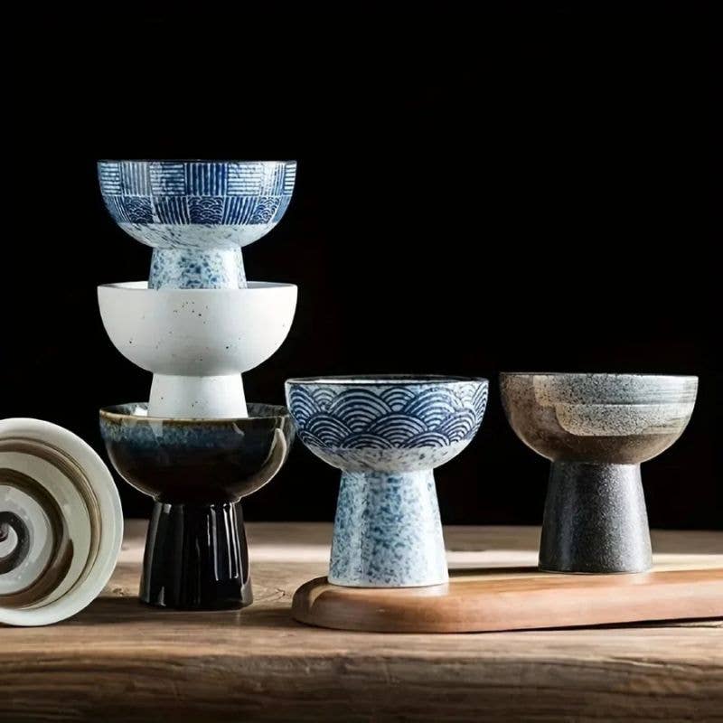 Kiyo Home - Wholesale Bowl - Ceramic Dessert 4-PC Bowls Set | Dessert Bowl | Scoop Bowl10