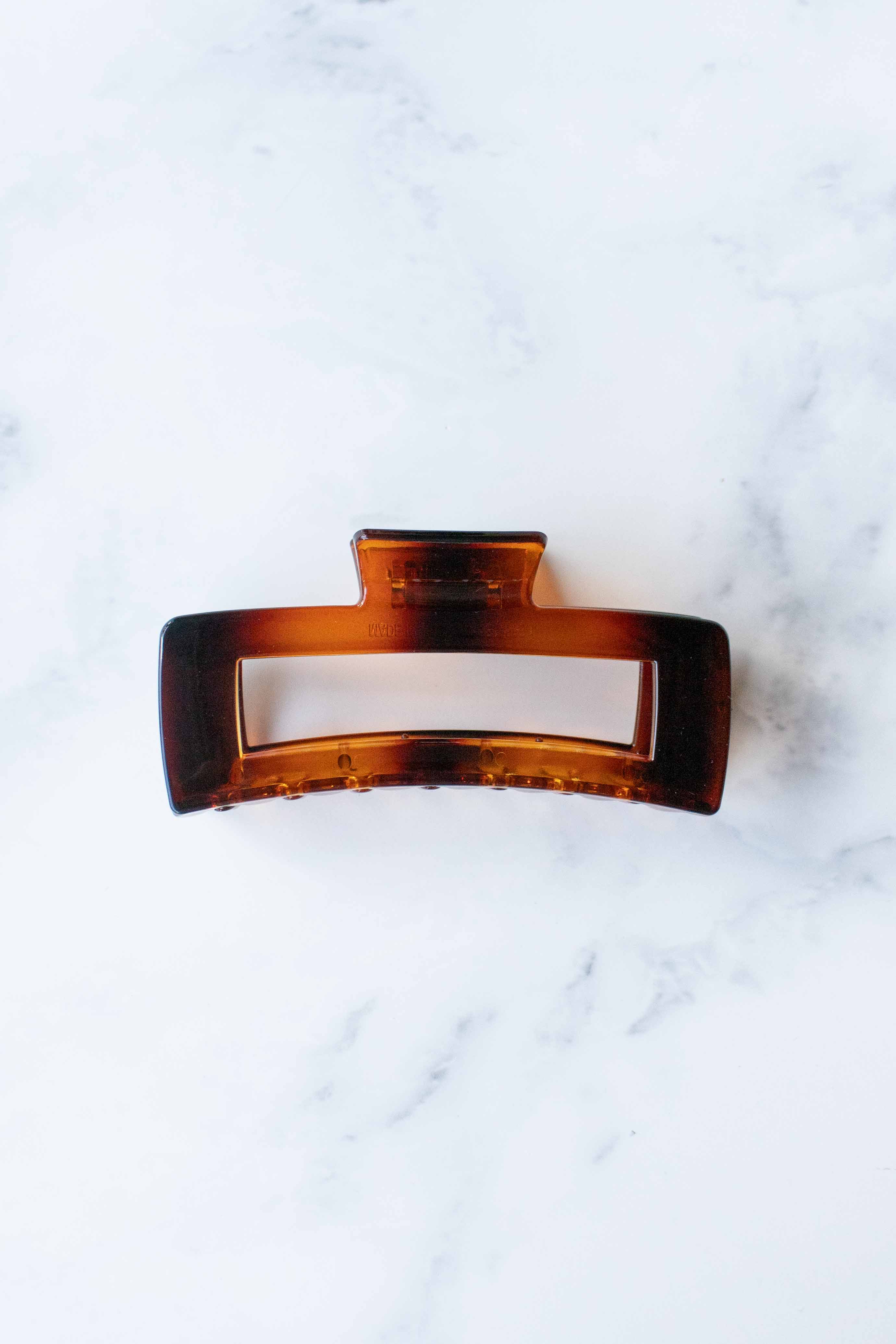 Tiepology - Wholesale Hair Clip - Women's - Jumbo Size 5 Inch Solid Long Square  Hair Clip19