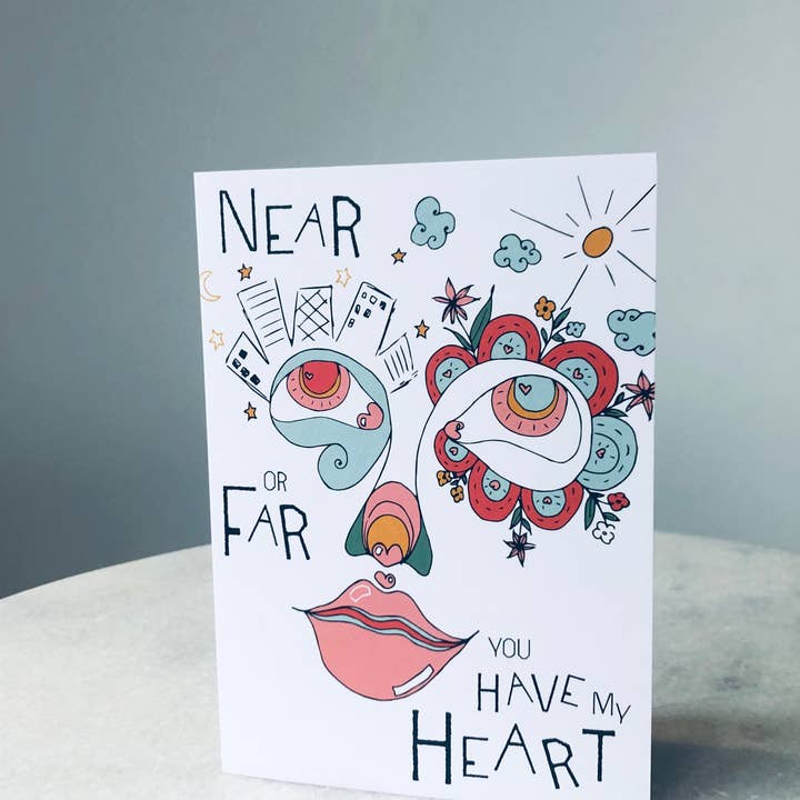 You Have My Heart Greeting Card for wholesale by Stoodles