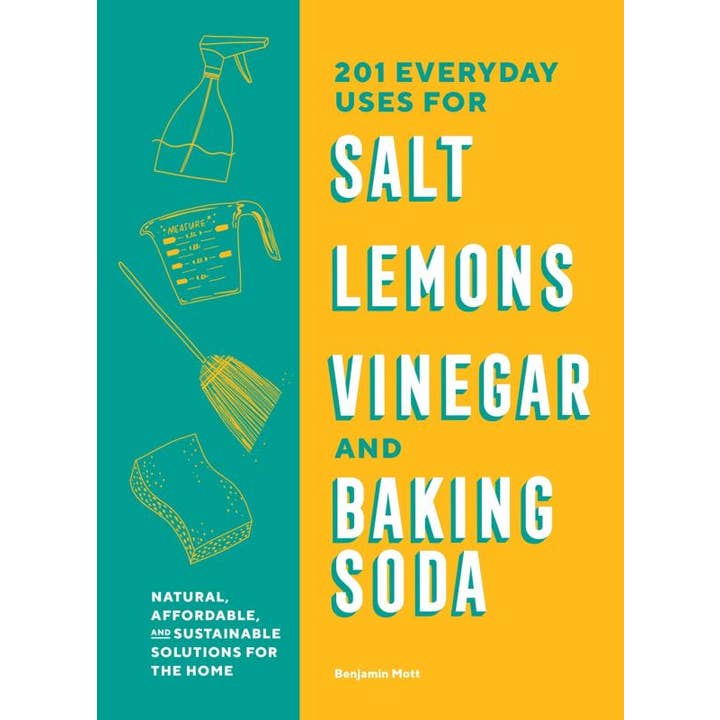 Microcosm Publishing & Distribution - Wholesale Home & Garden - 201 Everyday Uses for Salt, Lemons, Vinegar, and Baking Soda