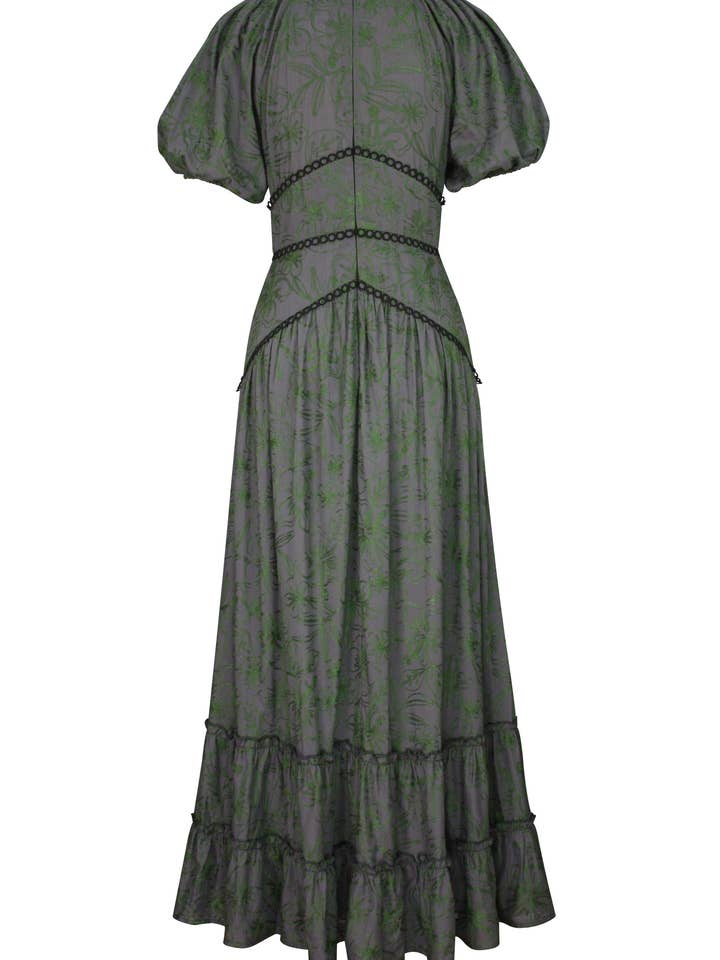 CHIC STAR - Wholesale Dress – Women's - Chic Star Embroidery Maxi Dress In Blue 0809242