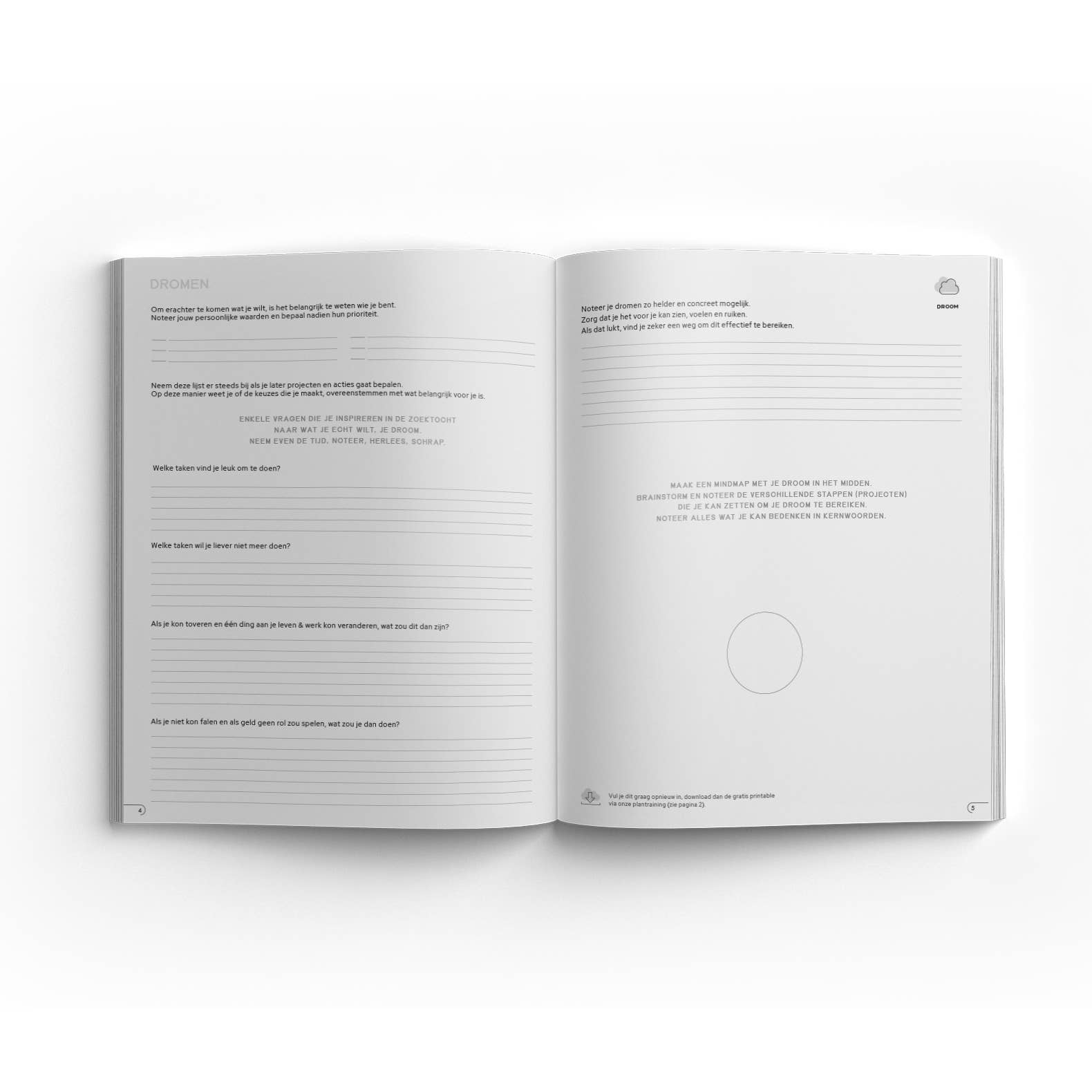 Get Your Flow - Wholesale Planner - Undated planner Crazy Curves Medium3