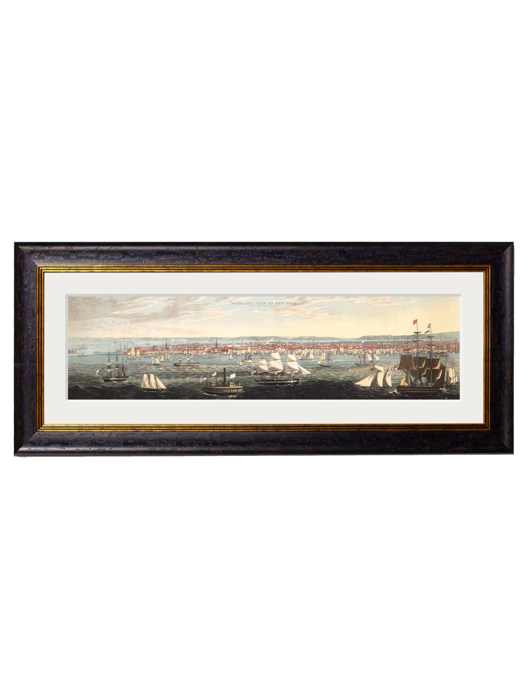 T A Interiors Wall Art & Mirrors – wholesale Art print – c.1844 Panoramic Views of New York2