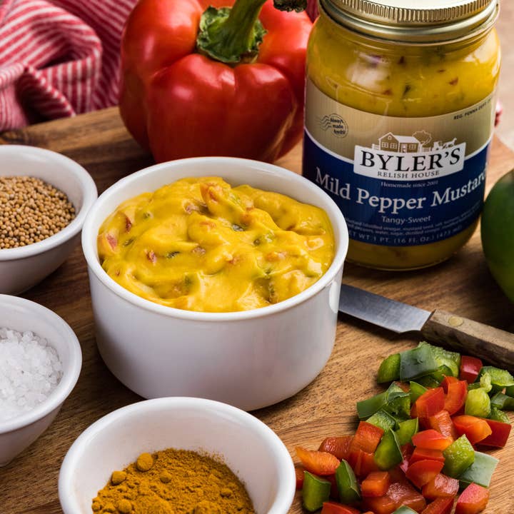 Bylers Relish House & Byler Canning Co. – wholesale Mustard – Byler's Mild Pepper Mustard2