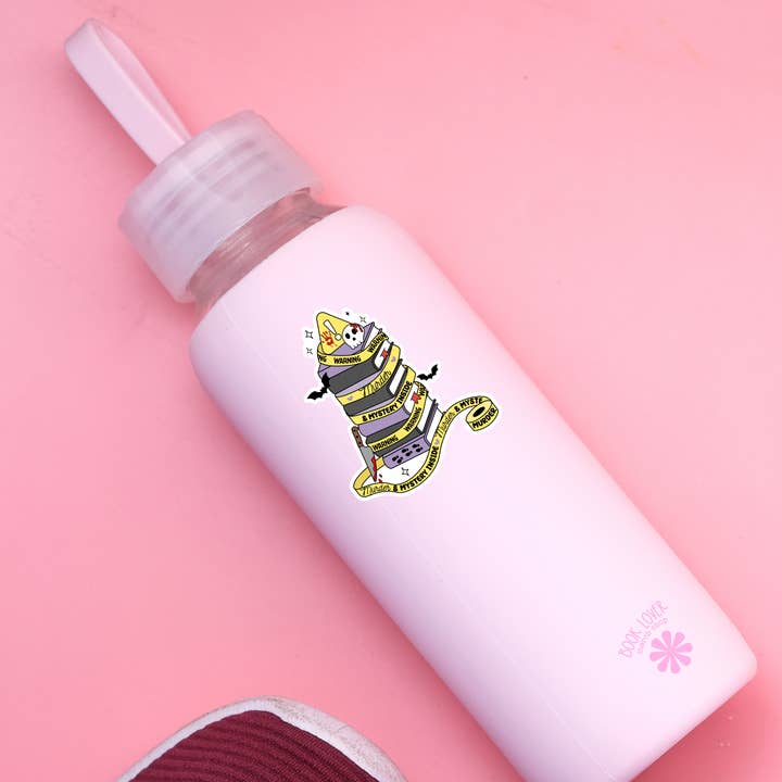 Book Lover Merch Shop - Wholesale Sticker - Warning May Contain Murder Stickers / Bookish Stickers2