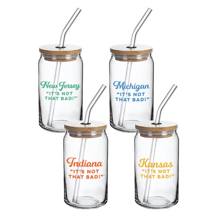 Acme Local - Wholesale Drinking Glass/Cup - It's Not That Bad! Customizable Can Glass