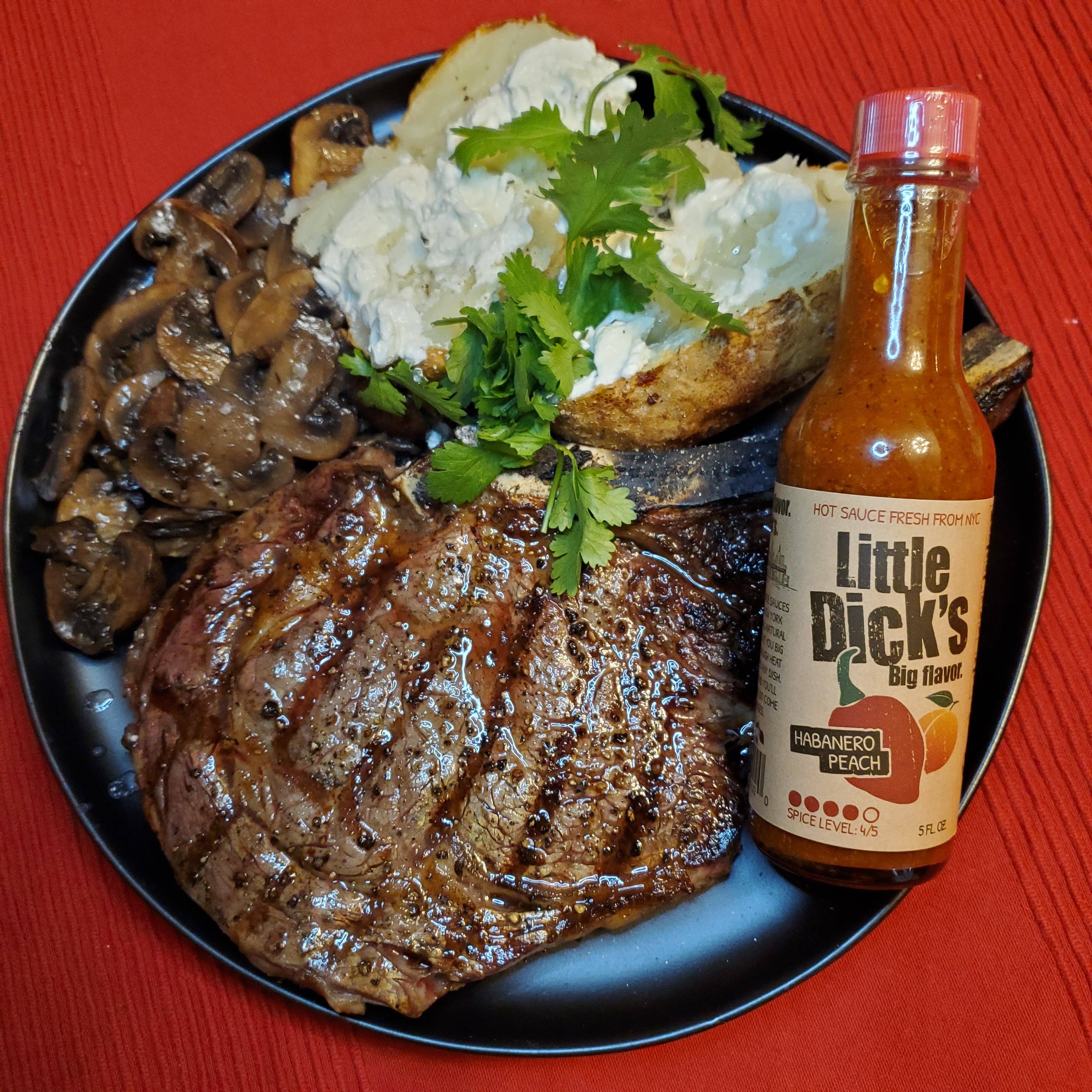 Little Dick's Sauces - Wholesale Hot Sauce - Little Dick's Habanero Peach Hot Sauce - Small Batch4