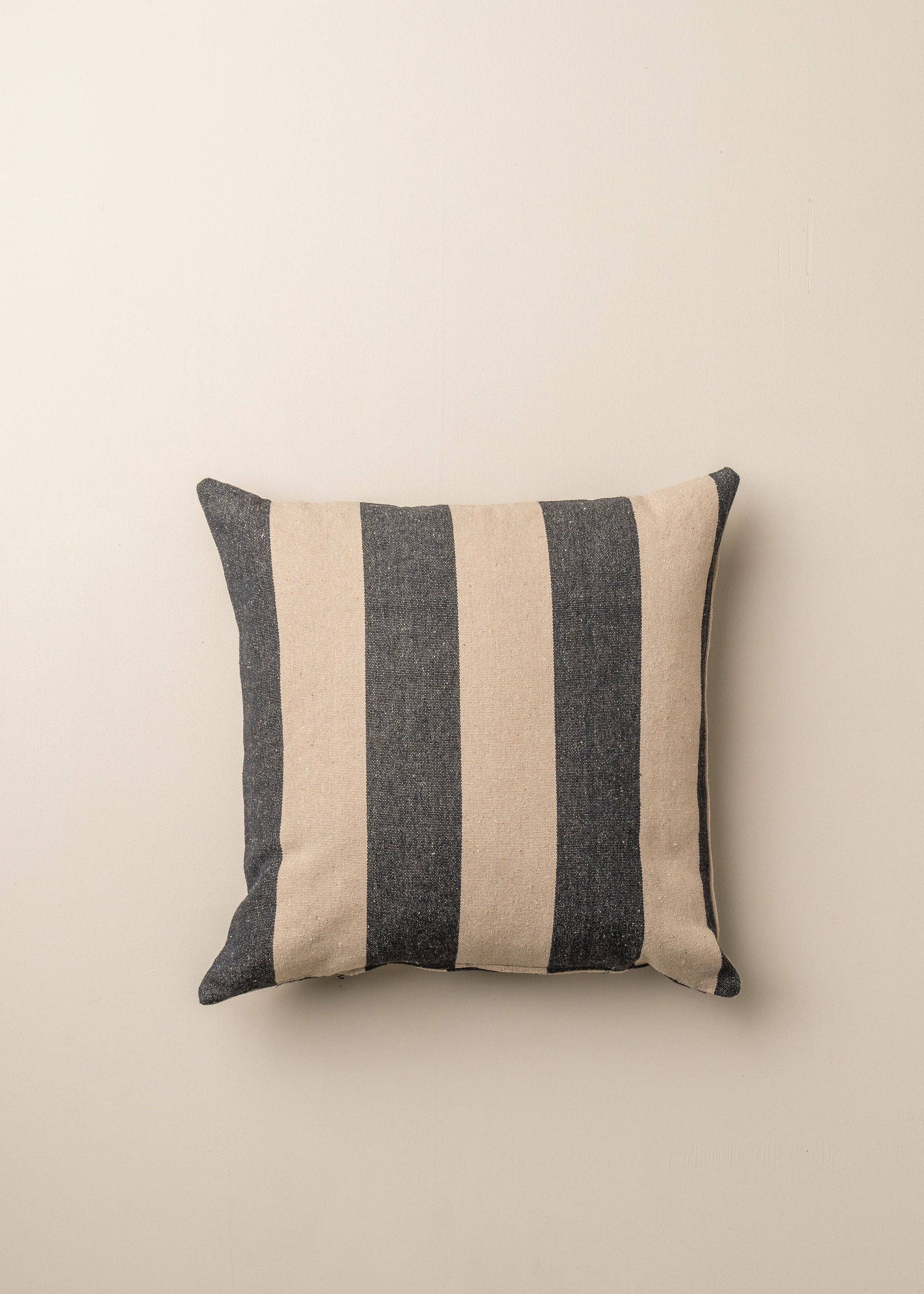Saardé - Wholesale Pillow/Cushion - Kids & Baby - Recycled Cotton Striped Cushion | Square0