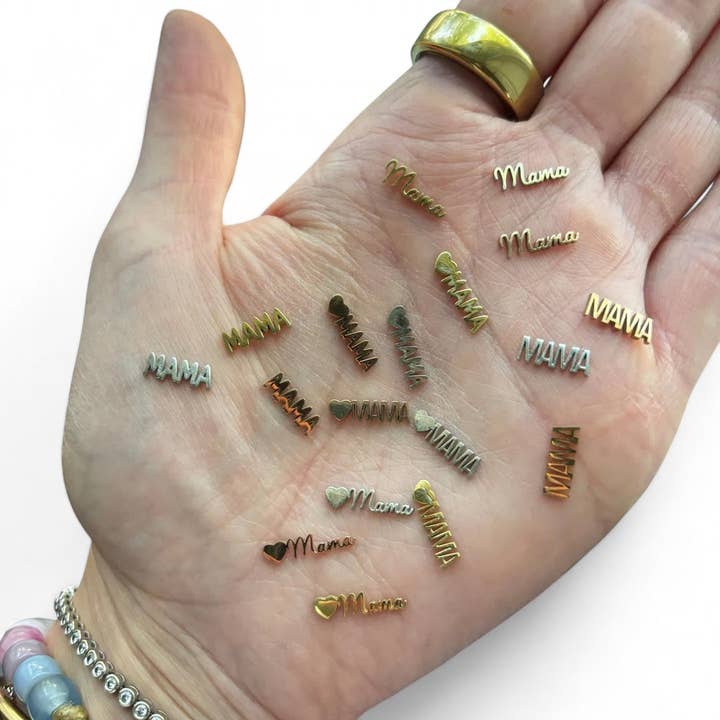 Encanto de Mamã para Medalhão Preenchível por atacado de LB Beadz