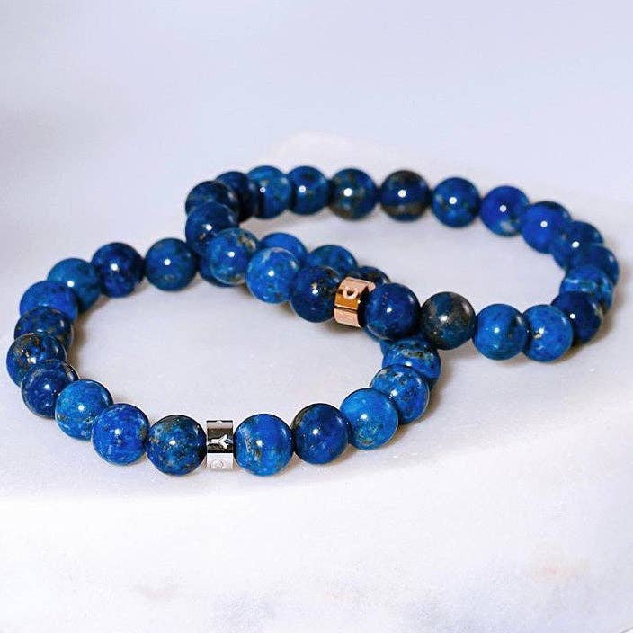 Your Crystal - Vente Bracelet de perles - Bracelet Lapis Lazuli1
