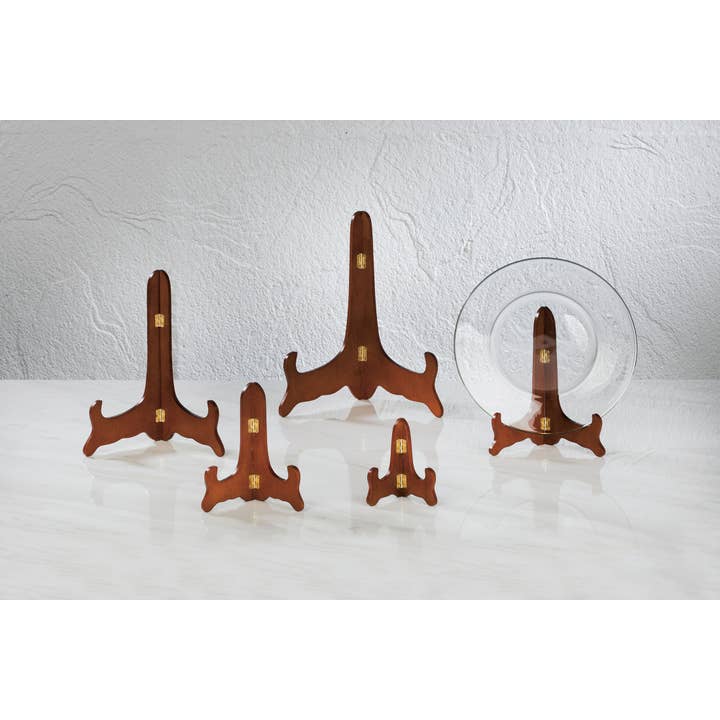 Wooden Folding Plate Stands for wholesale by Tripar International