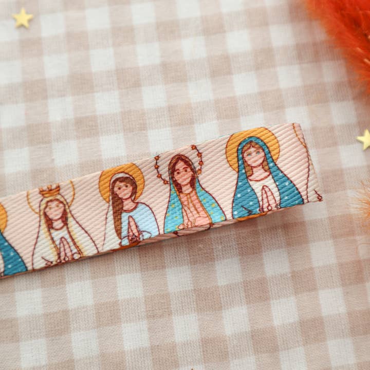 Peony&June Illustration - Wholesale Wristlet - Blessed Mother Wristlet4