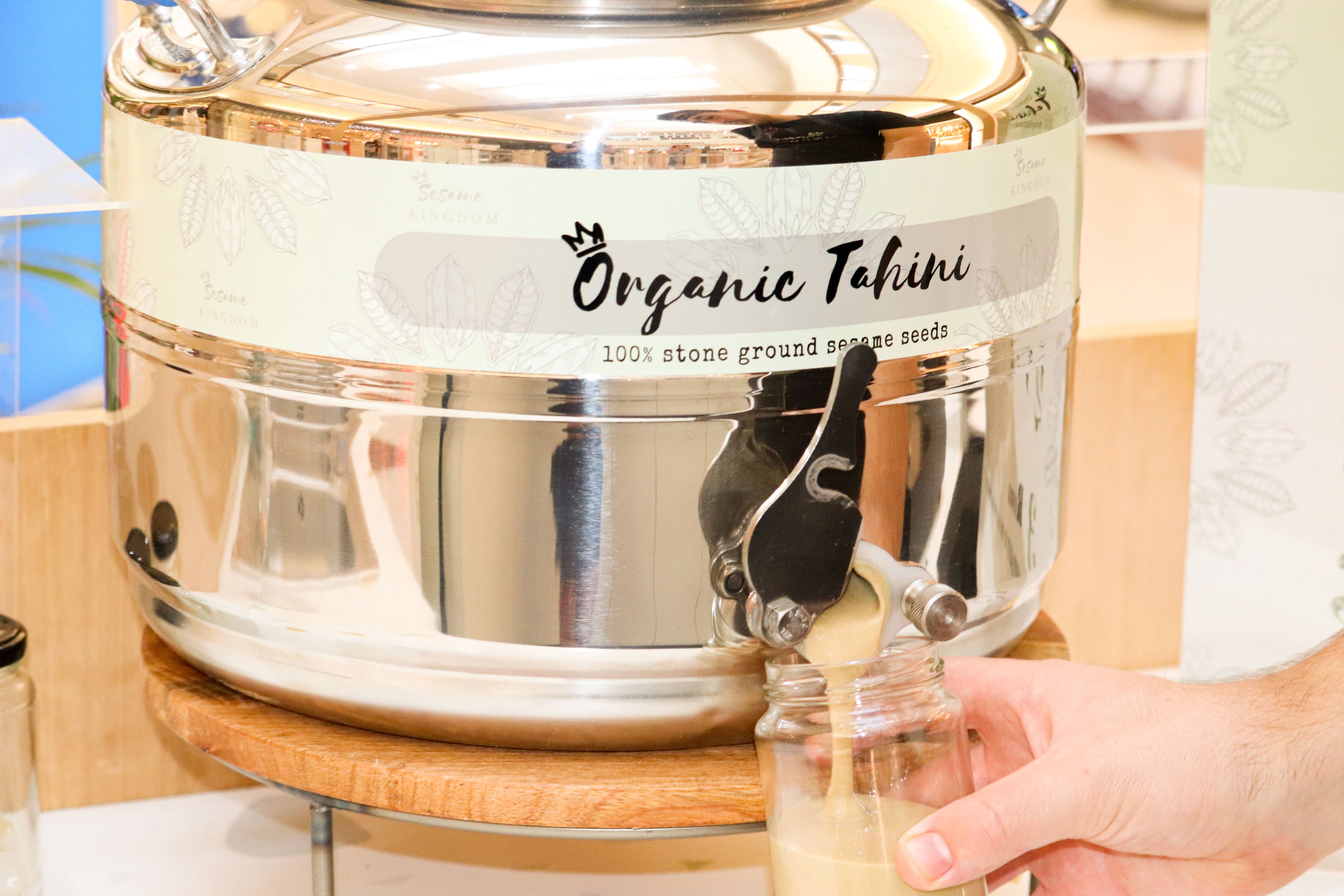 SESAME KINGDOM – wholesale Nut butter – Sesame Kingdom Organic Stone Ground Tahini- 18kg Bucket1