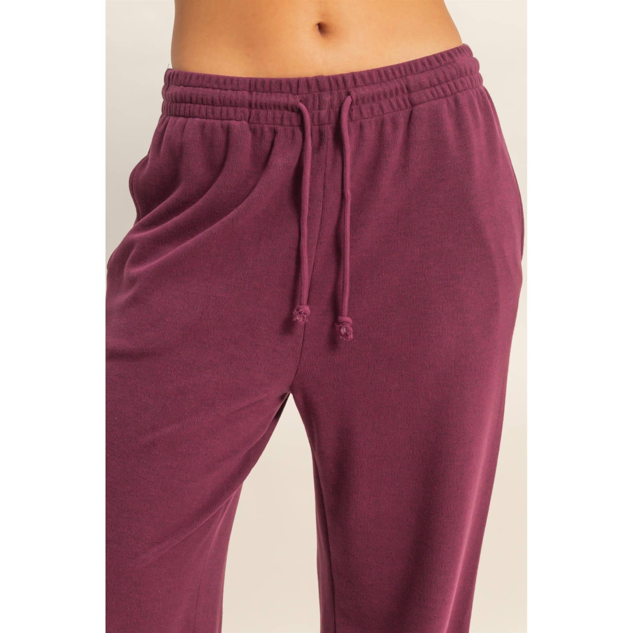 Double Zero - Vendita all'ingrosso Pantaloni sportivi/da jogging loungewear - Donna - Pantaloni jogger a costine morbide con coulisse e vestibilità comoda15