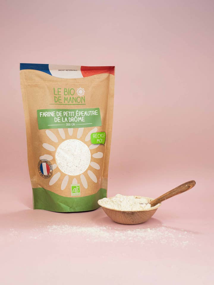 Harina de espelta pequeña de Francia para venta al por mayor de Le bio de Manon