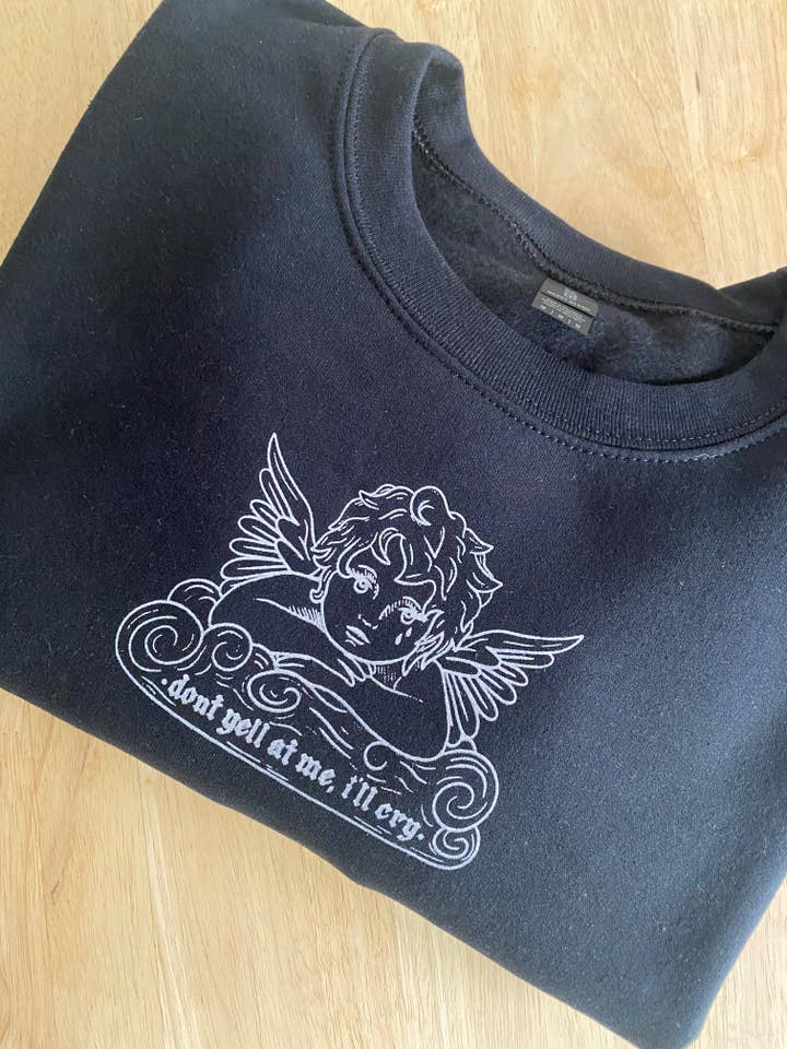 Minor Inconvenience Co - Wholesale Graphic Sweatshirt - Unisex - Crybaby Sweatshirt2