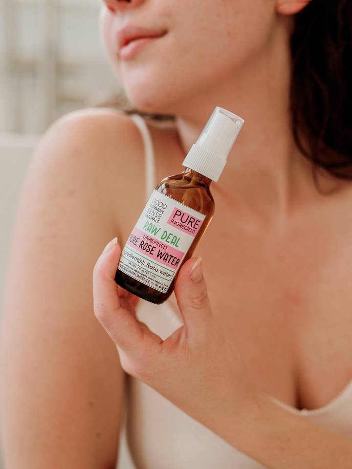 Rose Water Spray for wholesale by GOOD COMMON SENSE NATURALS