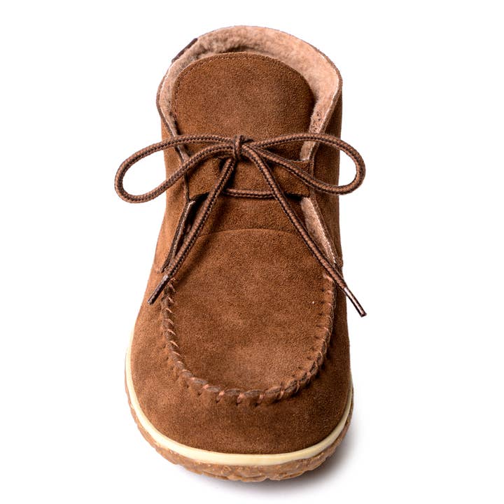 Minnetonka - Wholesale Slippers - Men's - Men's Torrey Suede Slipper Bootie w/ Cozy Berber Lining5